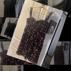 Awesome floral Betsey Johnson dress. Size 10